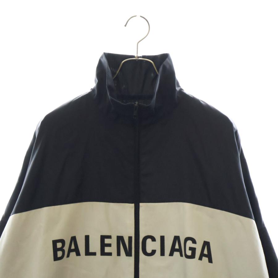 BALENCIAGA バレンシアガ デニム トラックジャケット 529213 BALENCIAGA（バレンシアガ） 18AW Nylon Logo Denim Jacket ロゴ
