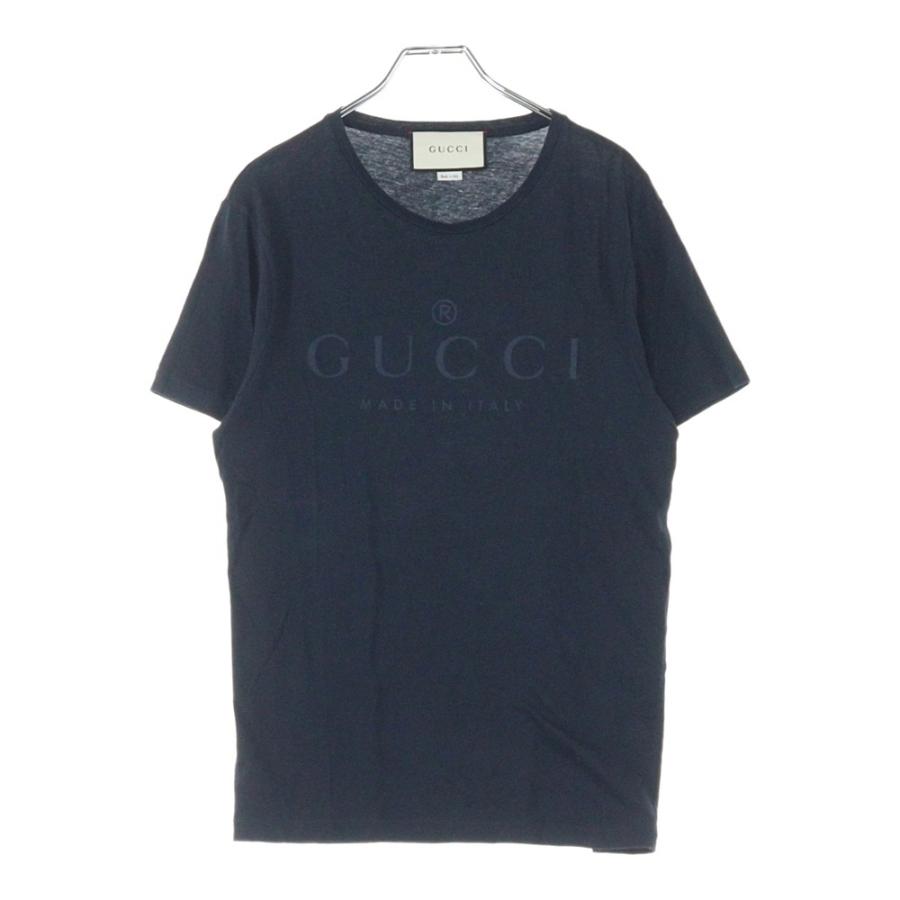 GUCCI（グッチ） 18SS Tonal Brand Logo Tee フロントロゴプリント