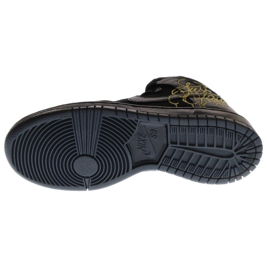 Nike SB NIKE ナイキエスビー ×Faust Dunk High Black and Metallic