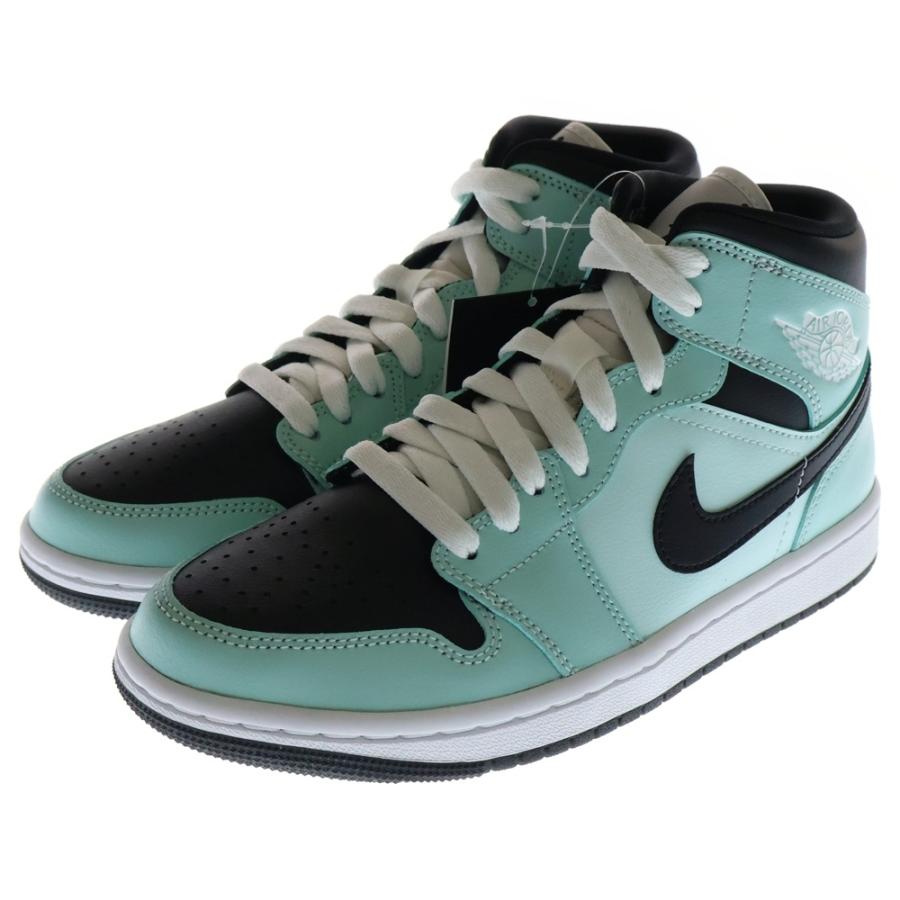 NIKE（ナイキ） WMNS AIR JORDAN 1 MID AQUA BLUE エアジョーダン1