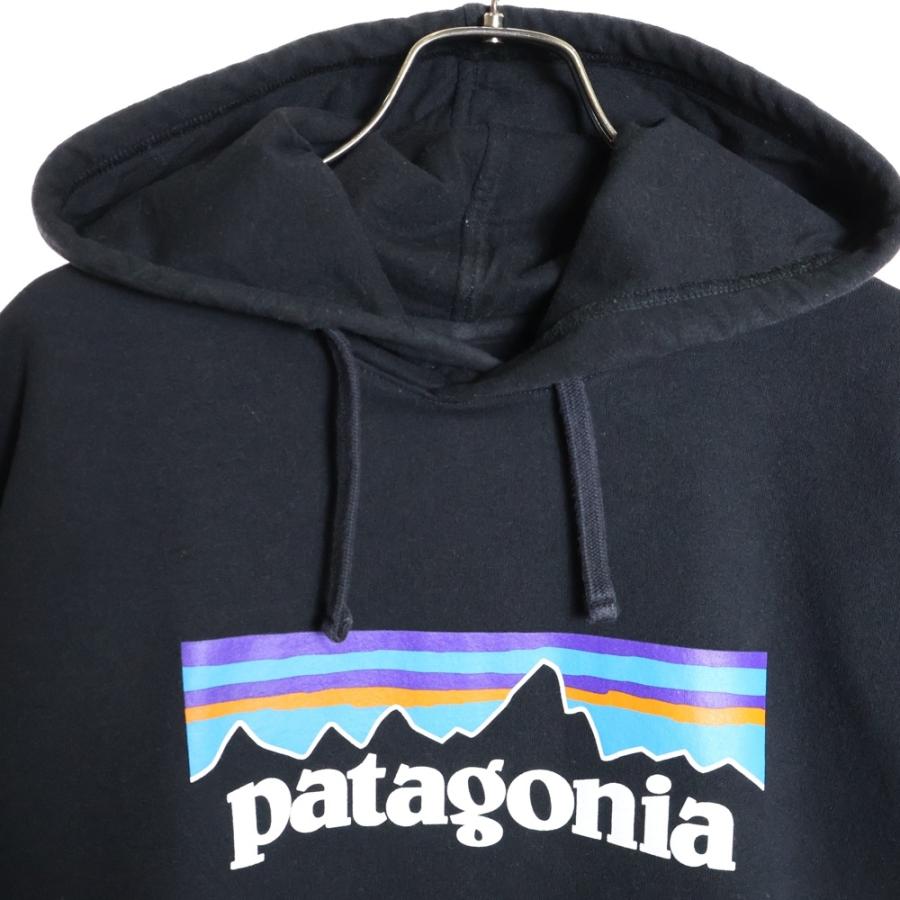 patagonia（パタゴニア） フロントロゴ プルオーバーパーカー ブラック