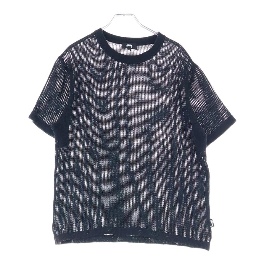 STUSSY（ステューシー） Cotton Mesh Tee メッシュ クルーネック T