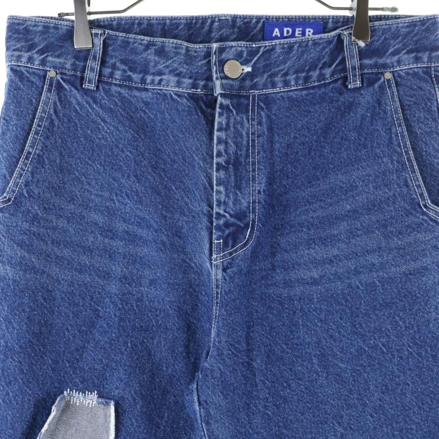 ADER error（アーダーエラー） 18AW 切りっぱなし デニムパンツ