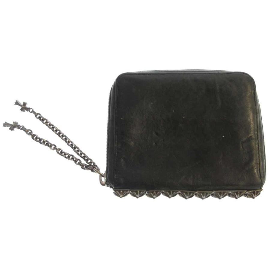 Chrome Hearts クロムハーツ サイドピラミッドスタッズレザーウォレット財布 5starinspections Com