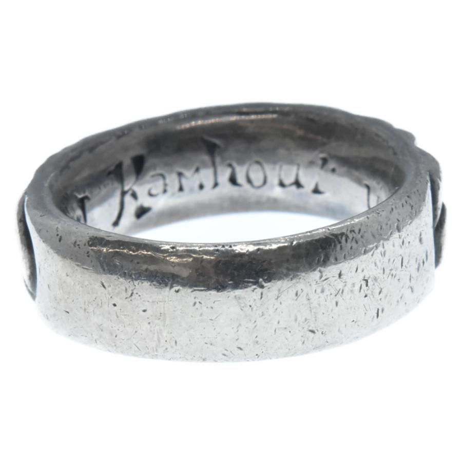 定番の冬ギフト Leonard Kamhout レナードカムホート ラブバイト 15号 シルバーリング メンズアクセサリー