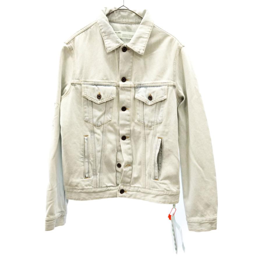 OFF-WHITE(オフホワイト)パネルバックロゴデニムジャケット : BRING  
