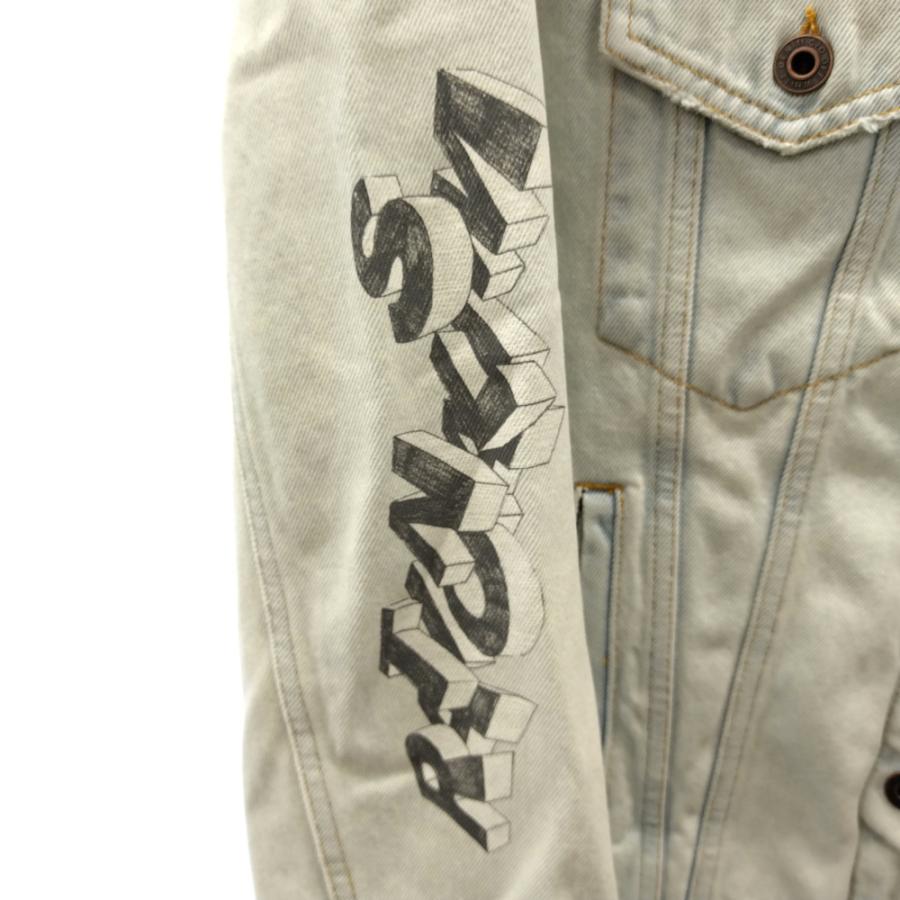 OFF-WHITE(オフホワイト)パネルバックロゴデニムジャケット
