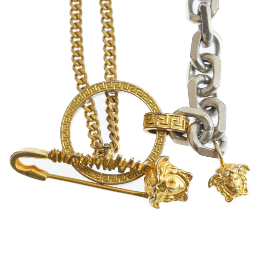 VERSACE ヴェルサーチ メデューサモチーフシルバーコンビ VERSACE ヴェルサーチ メデューサモチーフシルバーコンビ