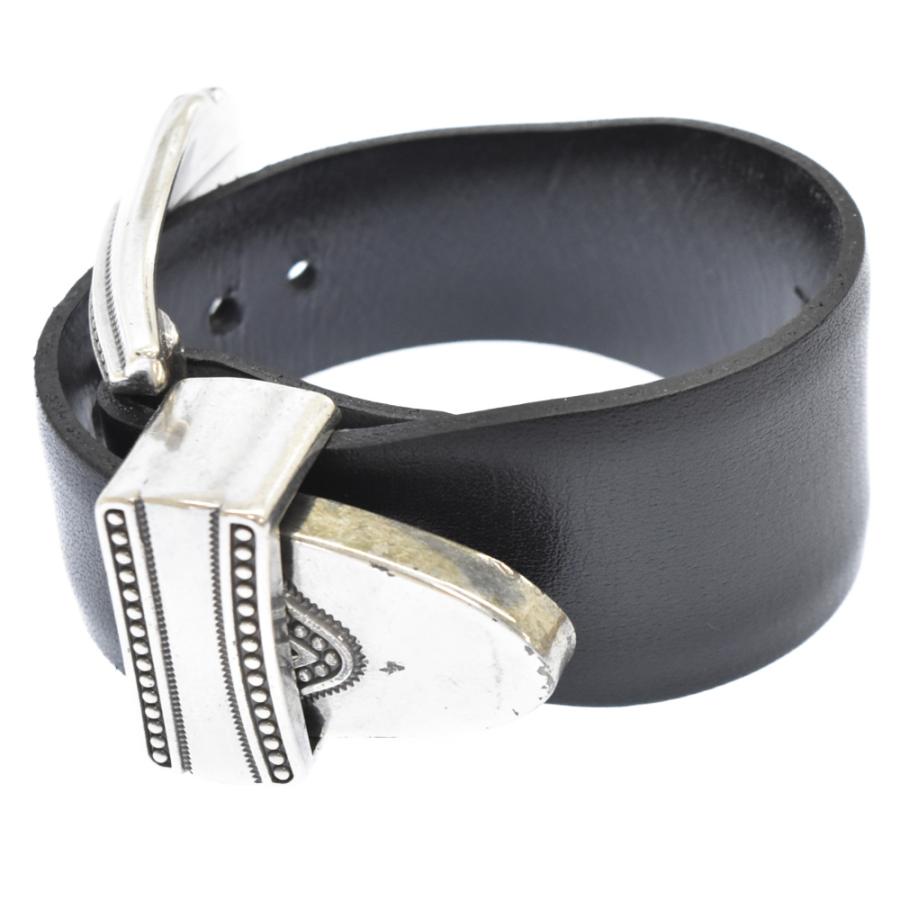 TOGA トーガ ブレスレット 2連メタルバングル ブラック/シルバー