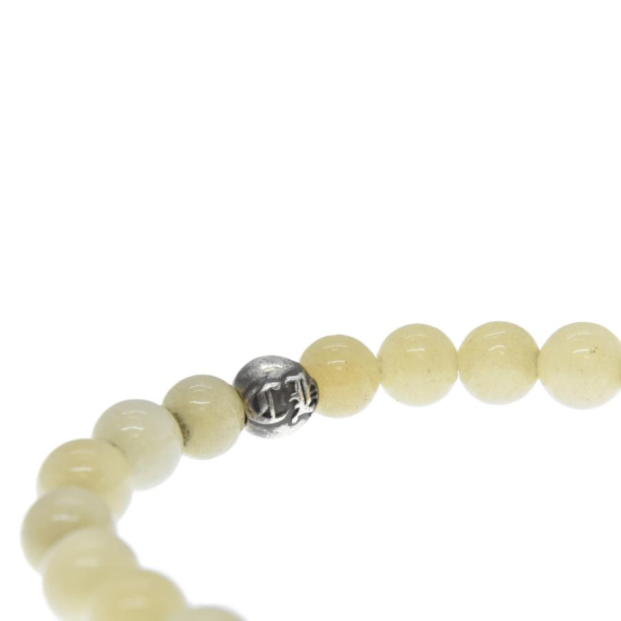 CHROME HEARTS クロムハーツ 6mm BEAD/WHITE ホワイトビーズ CHROME HEARTS クロムハーツ 6mm BEAD/WHITE ホワイトビーズ