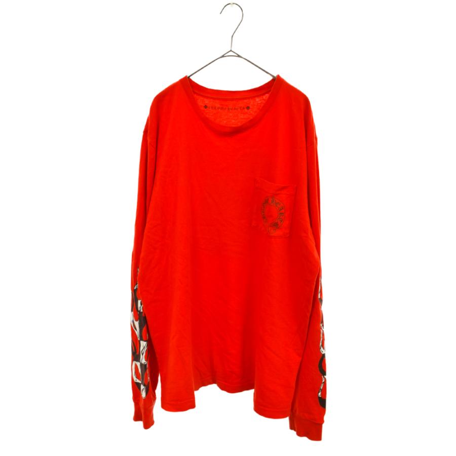 クロムハーツ 19SS ×マッティボーイ ケチャップロングスリーブTシャツ 