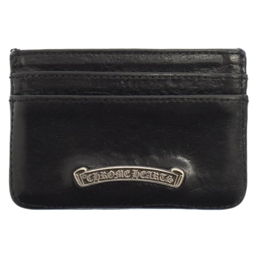 CHROME HEARTS クロムハーツ Double Side Scroll Logo Card Case #2 