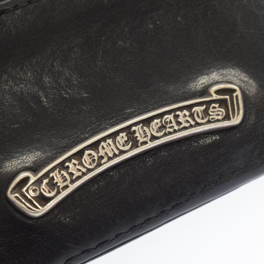CHROME HEARTS クロムハーツ Double Side Scroll Logo Card Case #2 