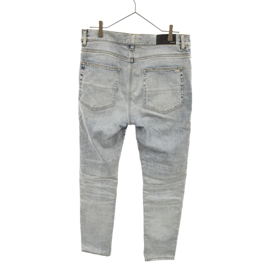 AMIRI アミリ バンダナパッチダメージ加工デニムパンツ ダメージ AMIRI アミリ バンダナパッチダメージ加工デニムパンツ ダメージ