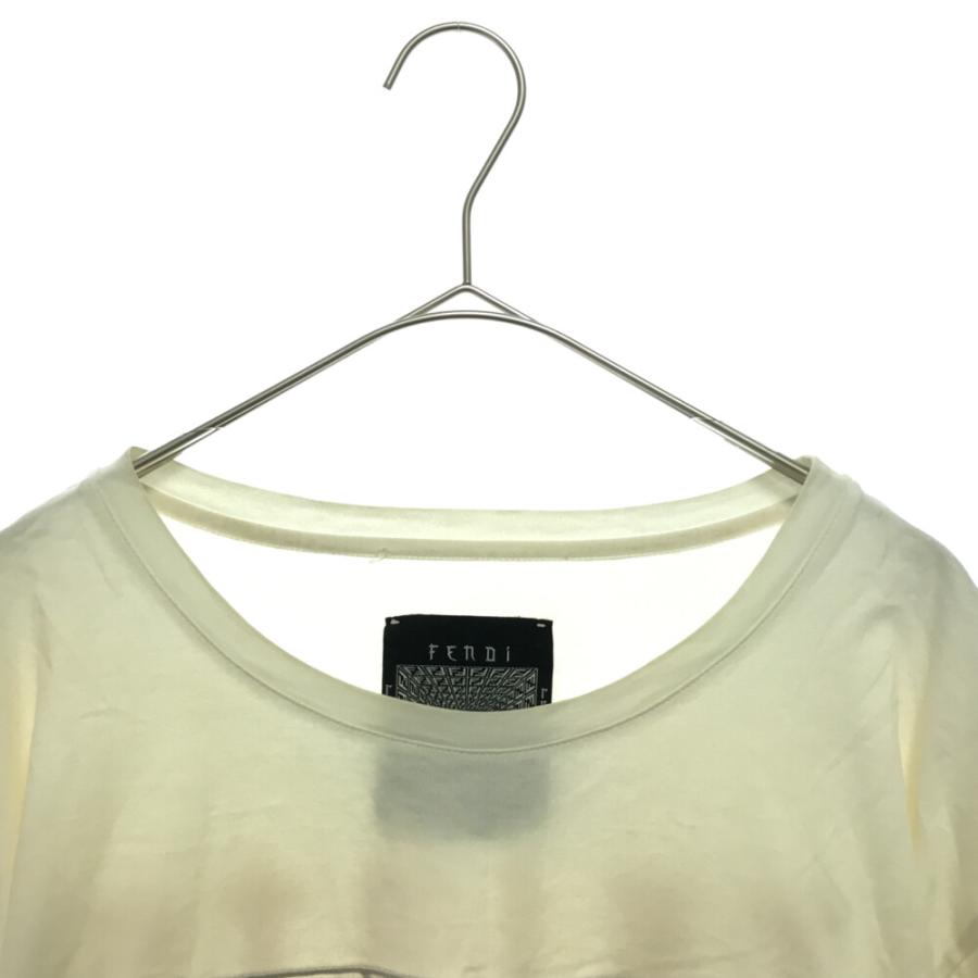 FENDI (フェンディ) FF ZUCCA EMBOSS LOGO TEE FY0936 AB32 FFズッカ 