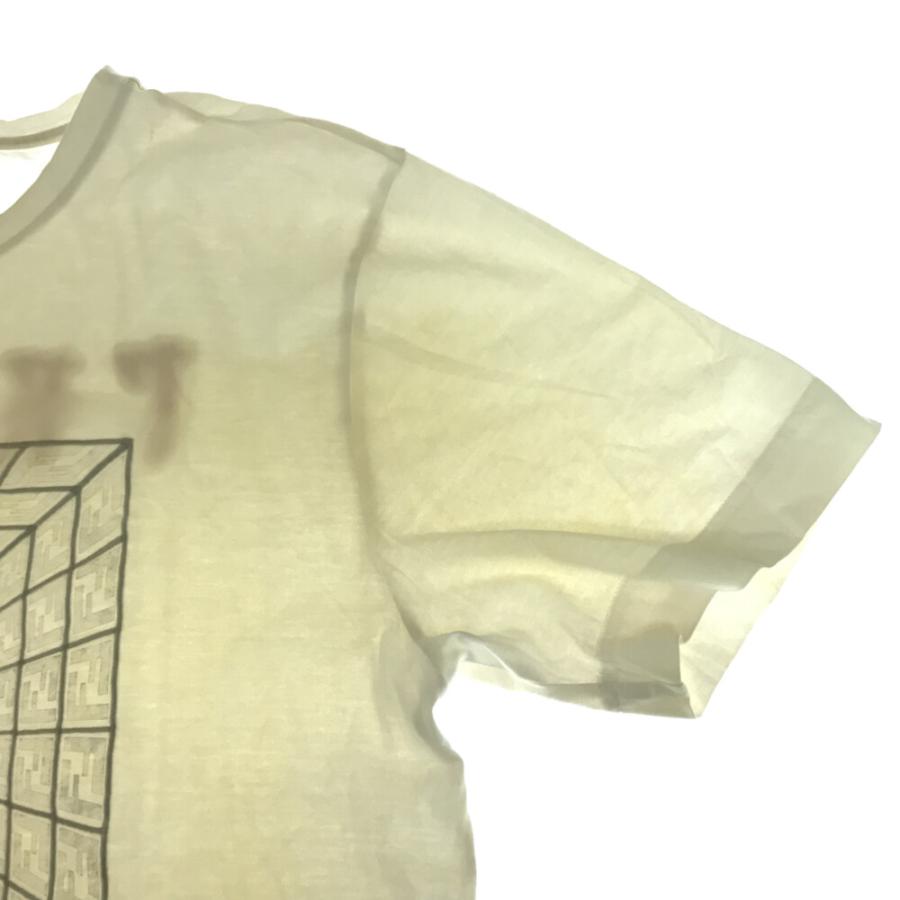 FENDI (フェンディ) FF ZUCCA EMBOSS LOGO TEE FY0936 AB32 FFズッカ 