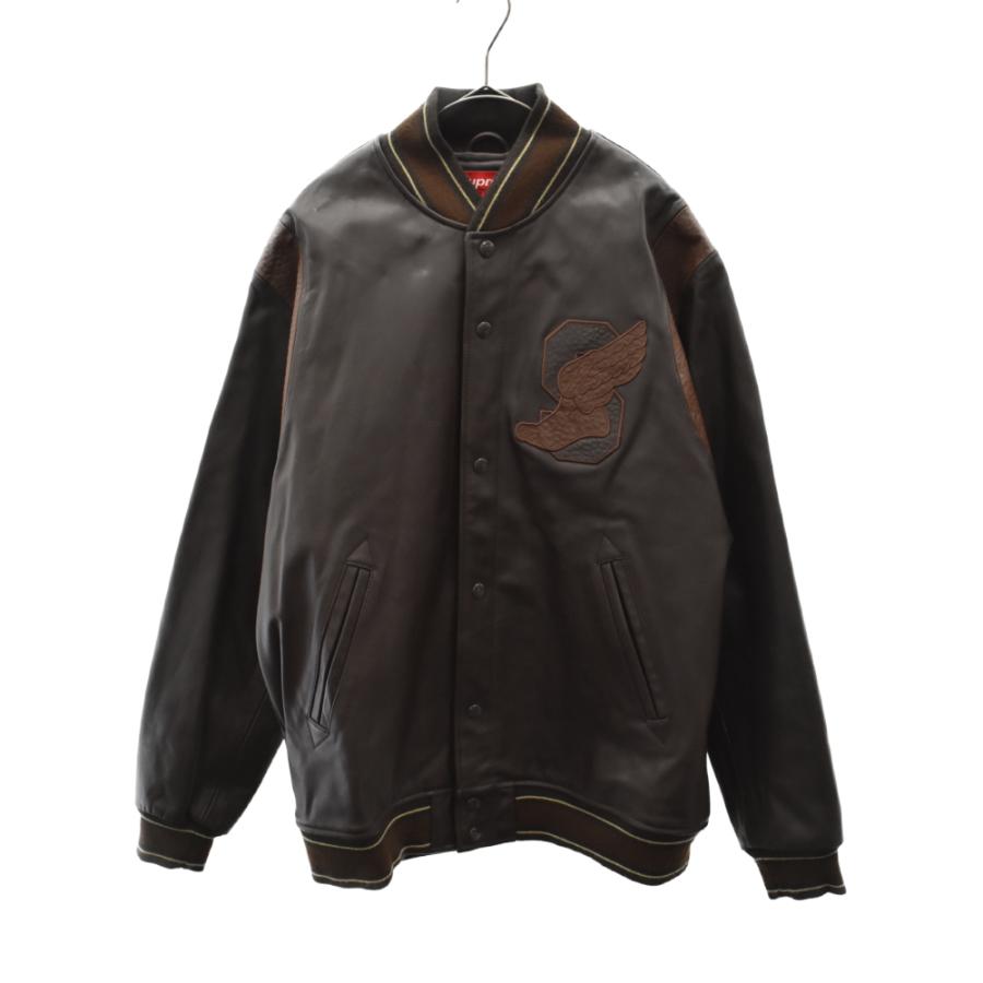 Supreme シュプリーム 05AW バックアーチロゴ レザー スタジアム Supreme シュプリーム 05AW バックアーチロゴ レザー スタジアム
