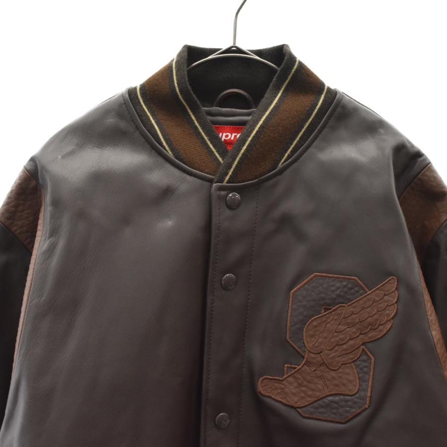 Supreme シュプリーム 05AW バックアーチロゴ レザー スタジアム Supreme シュプリーム 05AW バックアーチロゴ レザー スタジアム