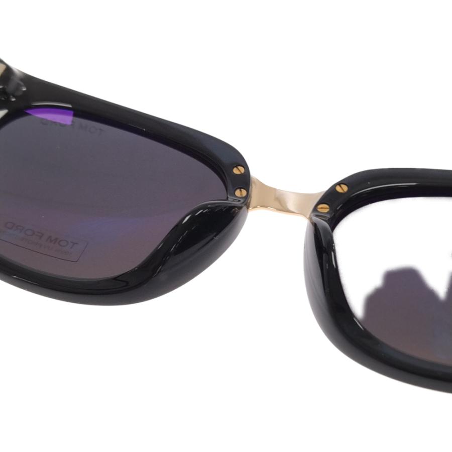 TOM FORD トムフォード セルフレームウェリントンサングラス メガネ 