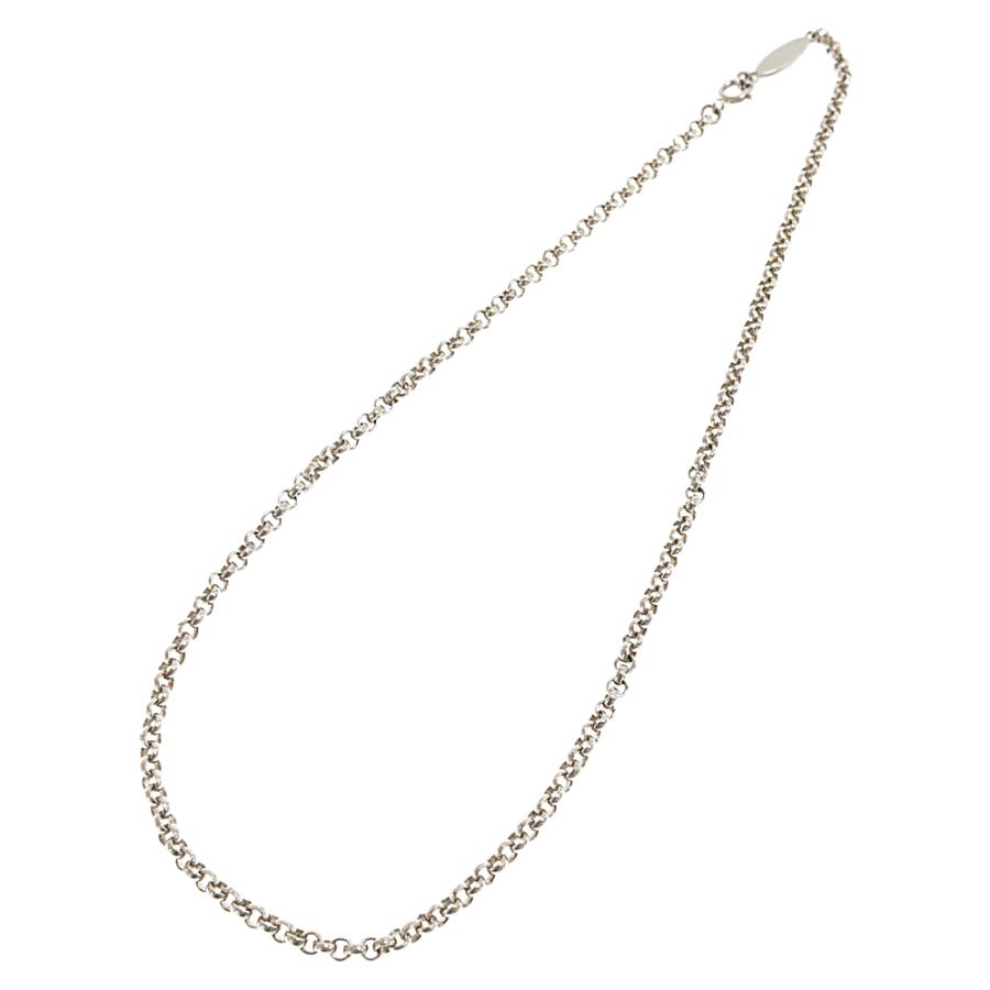 HERMES エルメス ロールチェーンネックレス925 シルバー HERMES エルメス ロールチェーンネックレス925 シルバー
