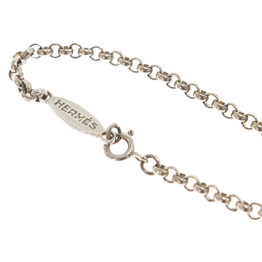 HERMES エルメス ロールチェーンネックレス925 シルバー HERMES エルメス ロールチェーンネックレス925 シルバー