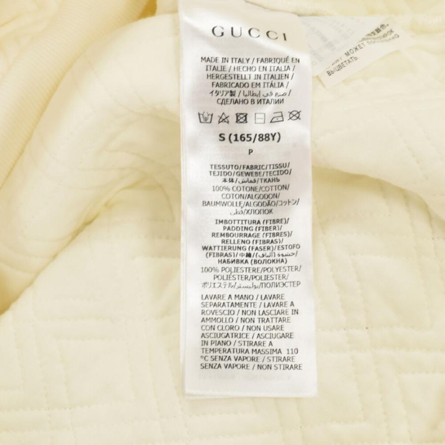 GUCCI グッチ ヴィンテージロゴ キルティングスウェット GUCCI グッチ ヴィンテージロゴ キルティングスウェット