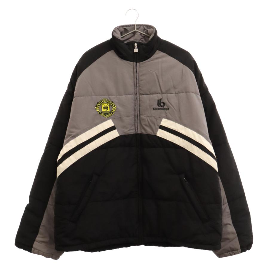 BALENCIAGA バレンシアガ Black Padded bomber jacket B675462 TK048 