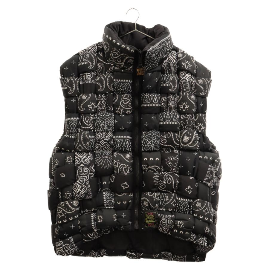 KAPITAL キャピタル Nylon Keel Weaving Paisley Vest ナイロン KAPITAL キャピタル Nylon Keel Weaving Paisley Vest ナイロン