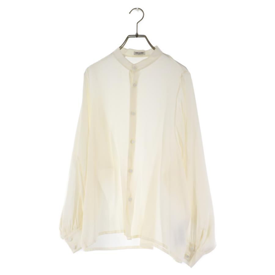 SAINT LAURENT PARIS サンローランパリ 23SS Silk L/S Shirts 726969 