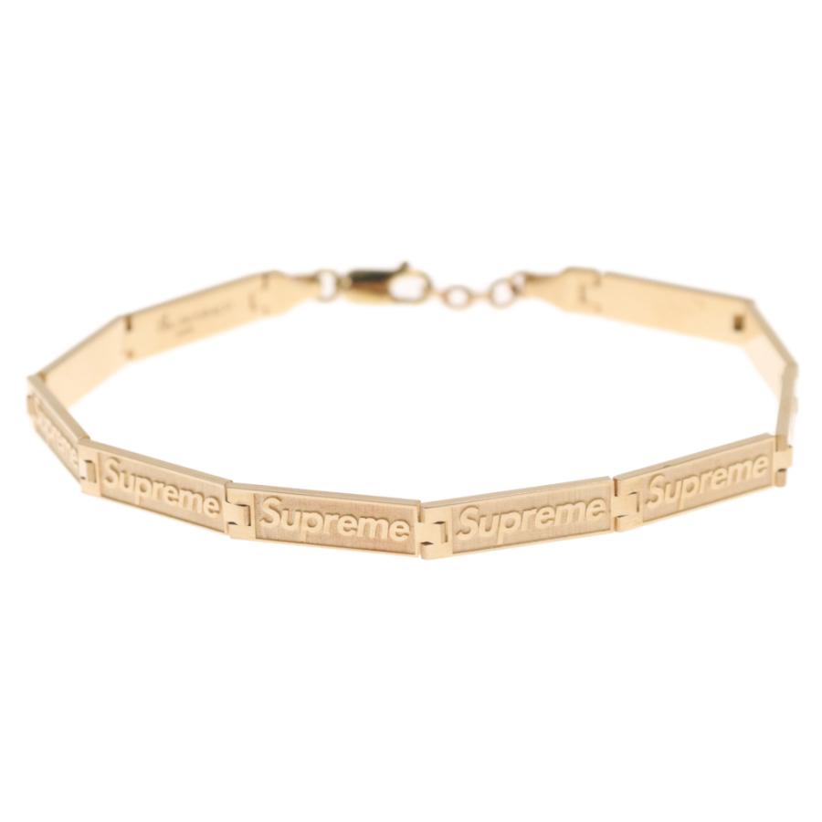 Supreme SUPREME シュプリーム×Jacob&Co 14K Logo Link Bracelet Supreme SUPREME シュプリーム×Jacob&Co 14K Logo Link Bracelet