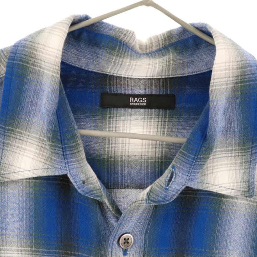 RAGS McGREGOR Rags ラグスマックレガー OMBRE CHECK SHIRT RAGS McGREGOR Rags ラグスマックレガー OMBRE CHECK SHIRT