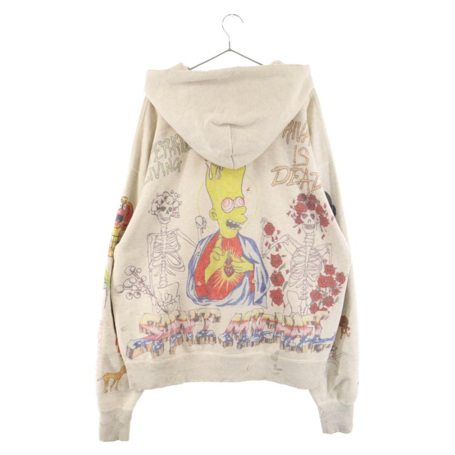 セントマイケル 21SS Graffiti Hoodie SM-S21-0000-044 総柄