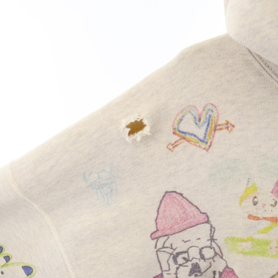 セントマイケル Graffiti Hoodie SM-S21 国内正規品　美品 セントマイケル 21SS Graffiti Hoodie SM-S21-0000-044 総柄