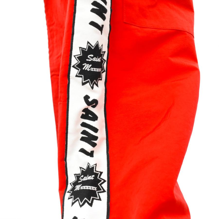 SAINT MICHAEL セントマイケル 24SS TRACK SIDE TAPE PANTS SM