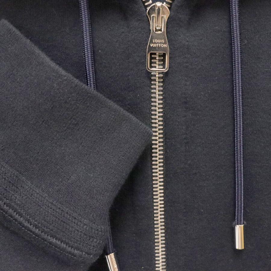LOUIS VUITTON ルイヴィトン LVサークルロゴ ジップアップパーカー 