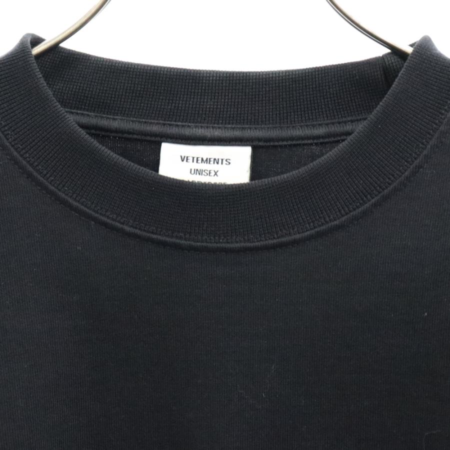 VETEMENTS ヴェトモン 20AW GOTHIC FONT LONGSLEEVE TEE UAH21TR526 