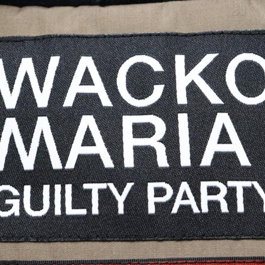 WACKO MARIA ワコマリア 23AW × NANGA MOUNTAIN BELAY COAT 23FW-WMO-NA02 フーデッド ダウンジャケット ベージュ｜shopbring｜05