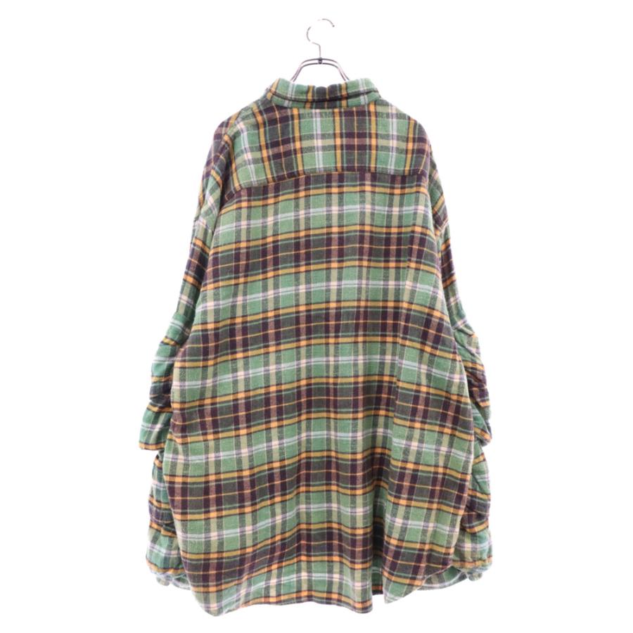 R13ドロップ ネック コンボ オーバーサイズ ワークシャツ