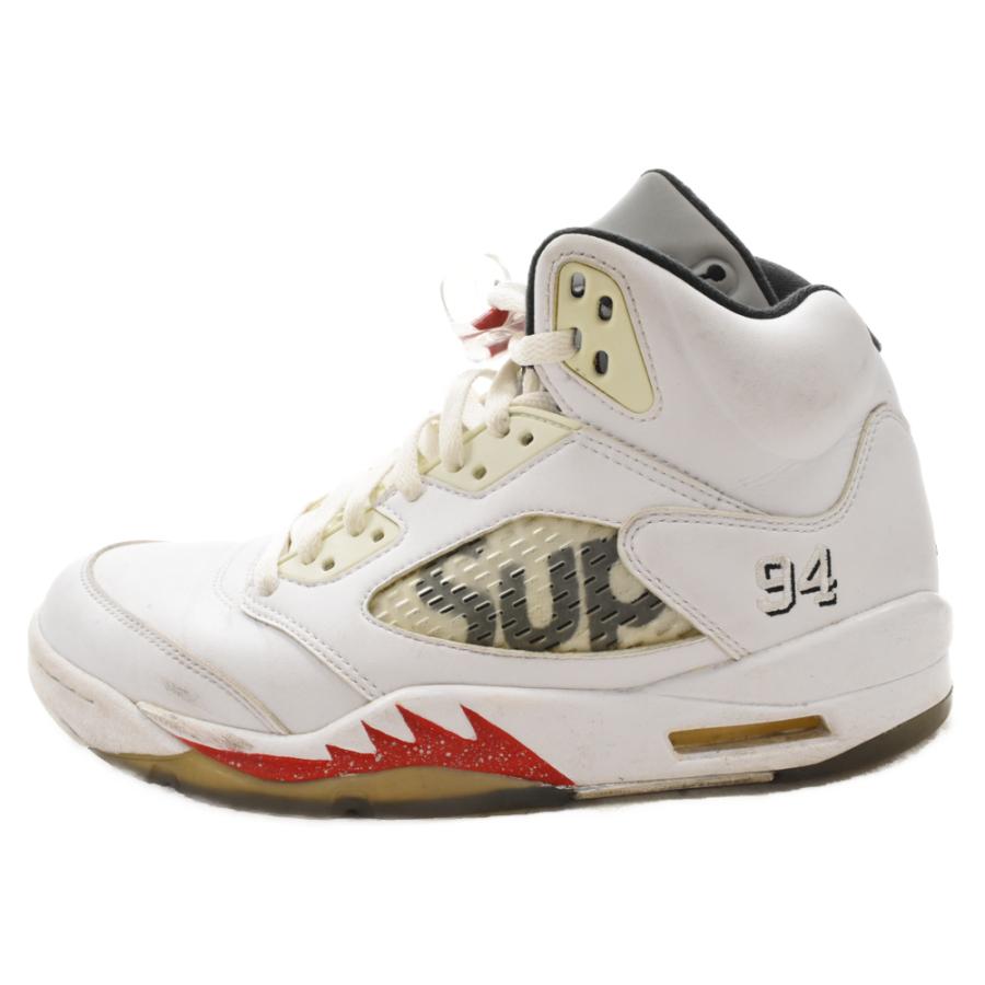 値下15AW supreme × NIKE AIR JORDAN 5 RETRO 