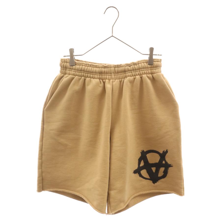 VETEMENTS ヴェトモン Anarchy logo shorts Caramel UE63SP261C VETEMENTS ヴェトモン Anarchy logo shorts Caramel UE63SP261C