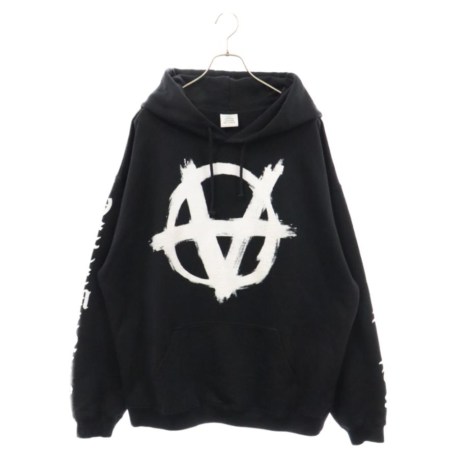 VETEMENTS（ヴェトモン） DOUBLE ANARCHY LOGO HOODIE UA52TR830W
