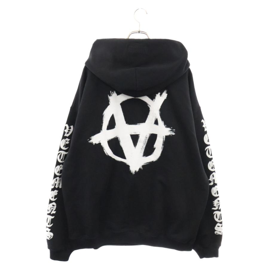 VETEMENTS（ヴェトモン） DOUBLE ANARCHY LOGO HOODIE UA52TR830W