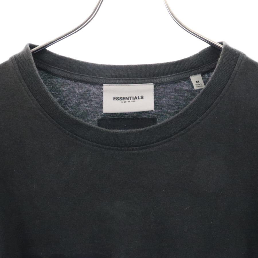 FOG by FEAR OF GOD エフオージー バイ フィア オブ ゴッド ラバーロゴ 半袖クルーネックTシャツ カットソー チャコール｜shopbring｜03