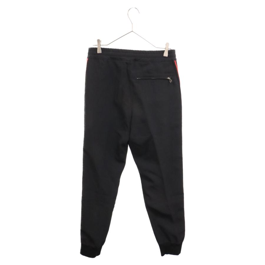 ALEXANDER McQUEEN ブラックスラックス 38 Alexander McQueen（アレキサンダーマックイーン） サイド ロゴ ライン