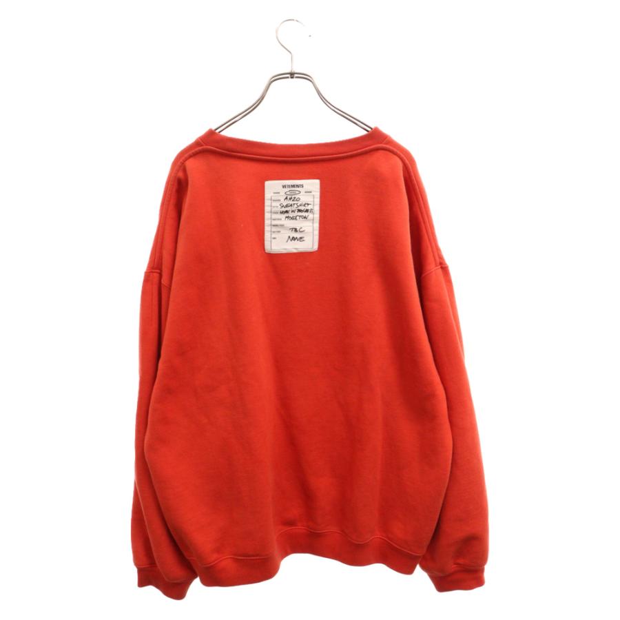 VETEMENTS ヴェトモン 19AW Atelier Patch Sweatshirt アトリエパッチ 