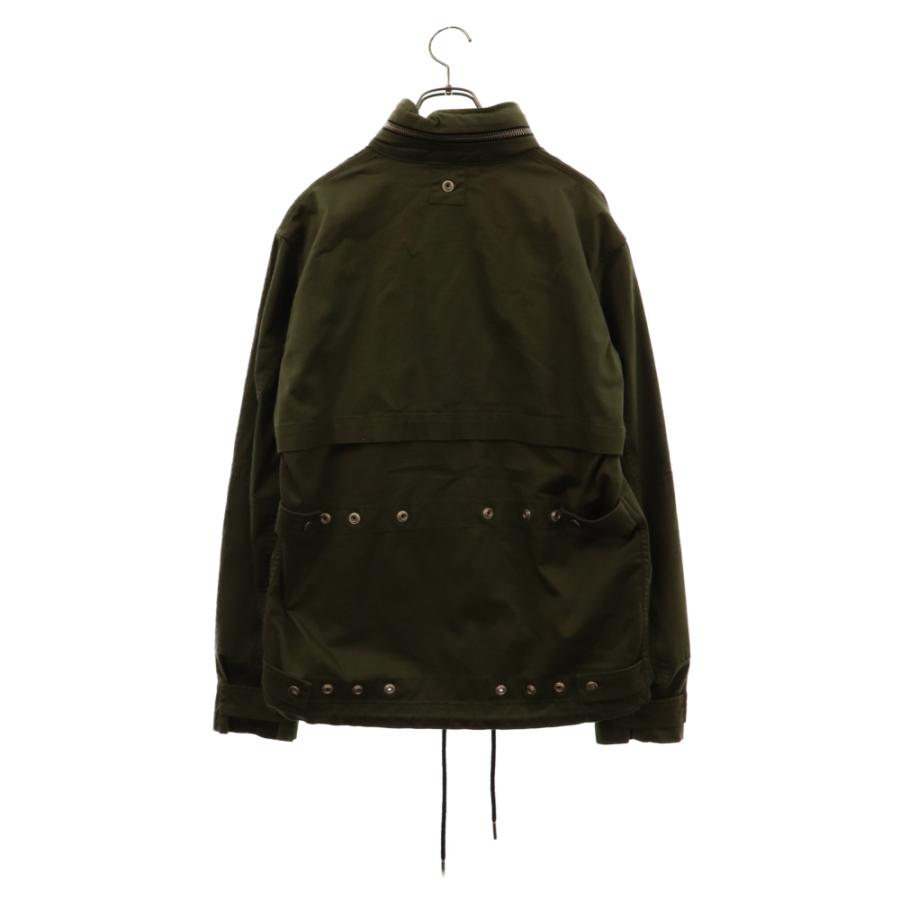 DIESEL ディーゼル M-65 ロゴテープ ミリタリー ジップアップ  