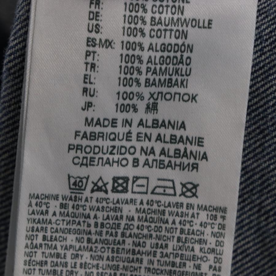 DIESEL（ディーゼル） VISEMAC フリル デニムジャケット インディゴ