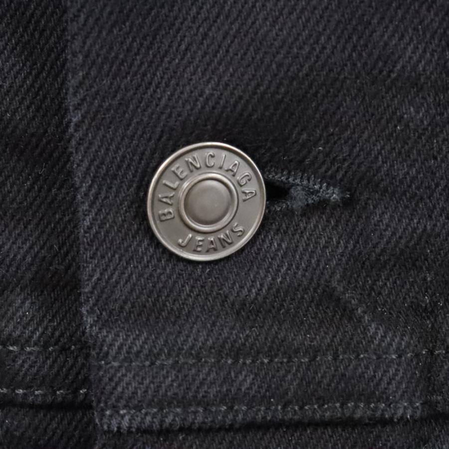 BALENCIAGA（バレンシアガ） ラインストーン装飾バックロゴデニム