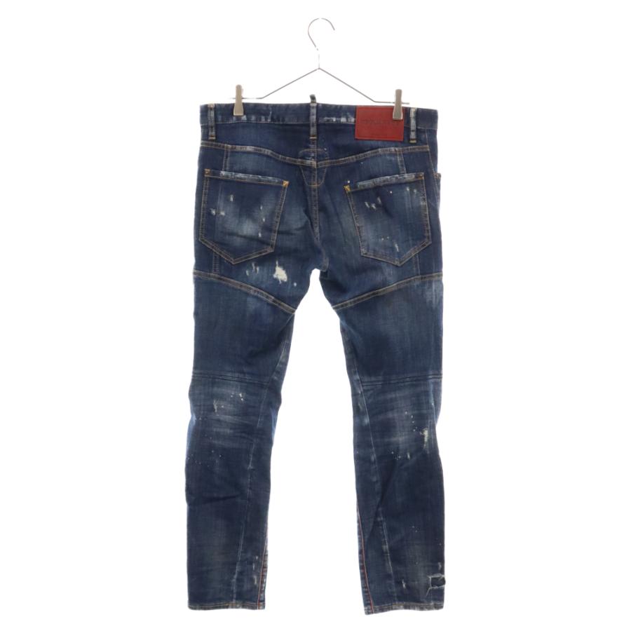 DSQUARED2 スキニーデニム 38 イタリア製 ダメージ加工 正規品 DSQUARED2 スキニーデニム 38 イタリア製 ダメージ加工 正規品 - メルカリ