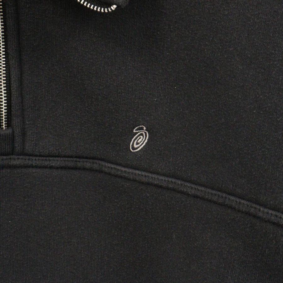 STUSSY ステューシー 24SS HALF ZIP MOCK NECK SWEATSHIRT STUSSY ステューシー 24SS HALF ZIP MOCK NECK SWEATSHIRT